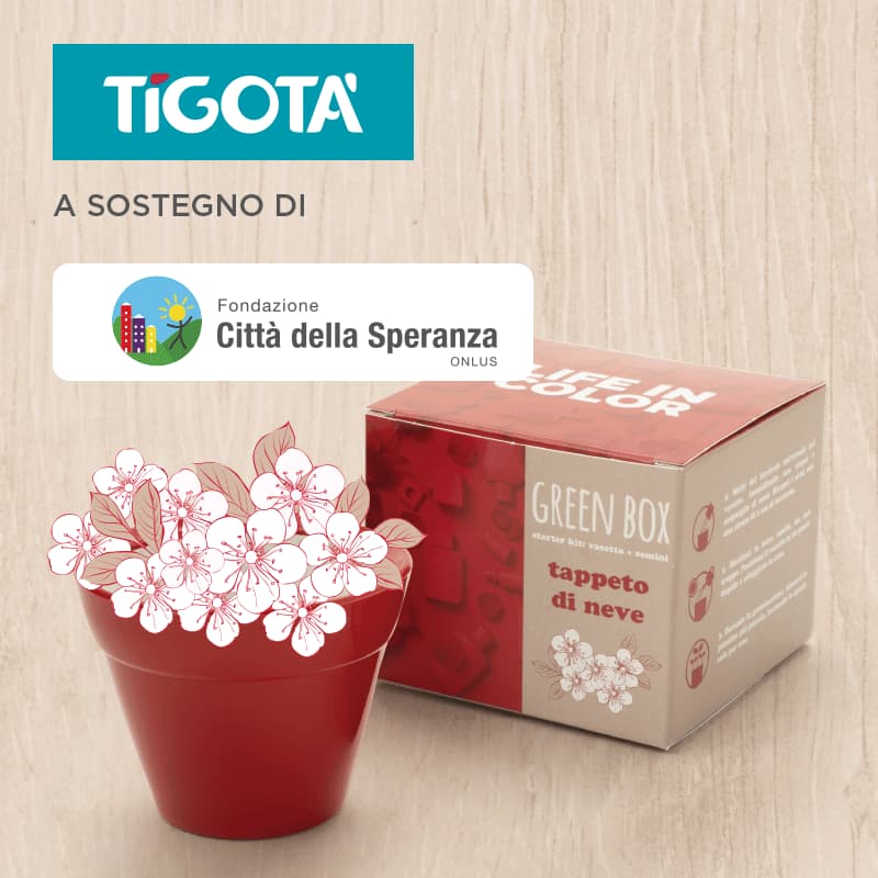 TIGOTÀ SOSTIENE FONDAZIONE CITTÀ DELLA SPERANZA PER LA RICERCA SUI TUMORI PEDIATRICI