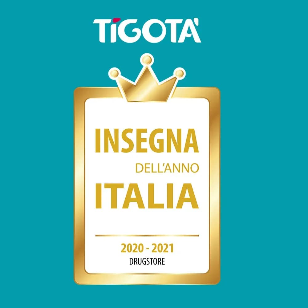 Tigotà insegna dell'anno 2020-2021 per la categoria drugstore