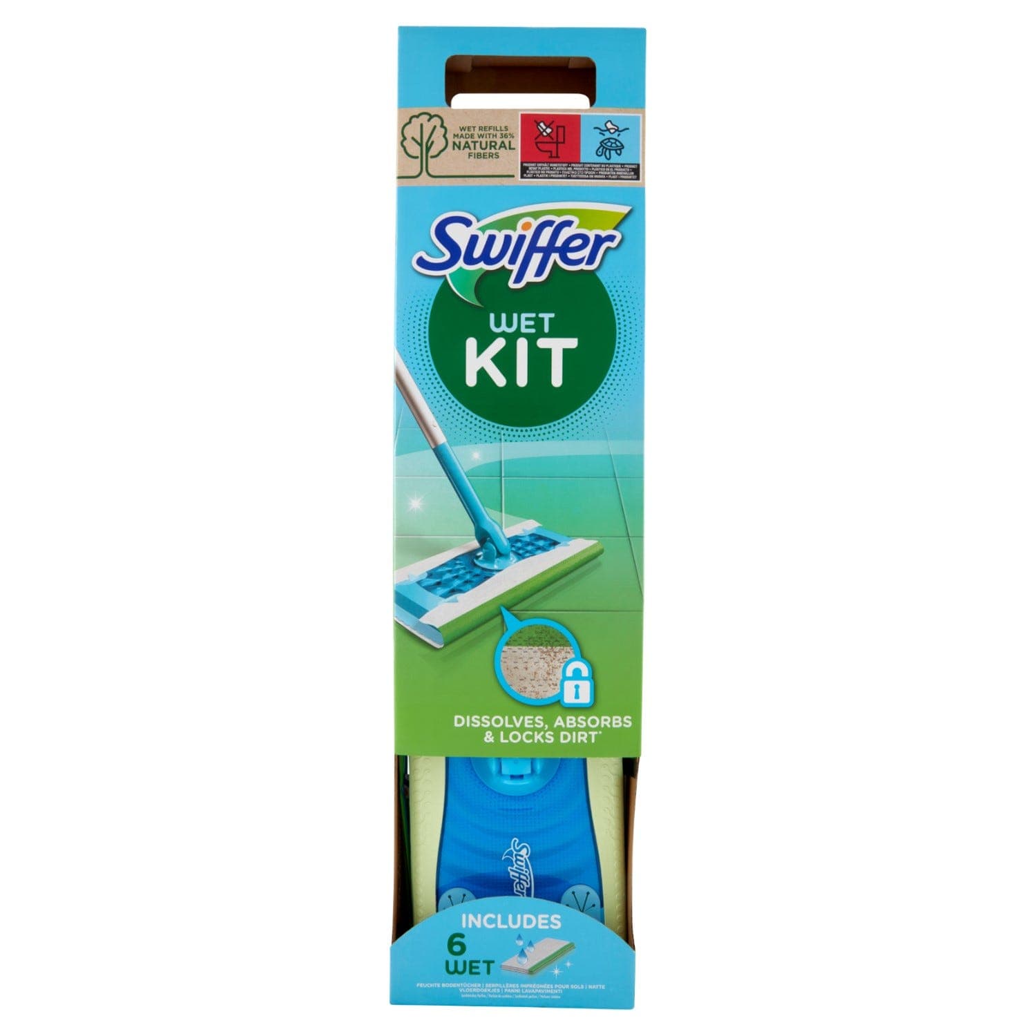 SWIFFER WET MOKRE CHUSTECZKI DO MOPA 12szt Wkłady o zapachu cytrusowym DE (40845 SWIFFER WET MOKRE CHUSTECZKI DO MOPA 12szt Wkłady o zapachu cytrusowym DE (40845